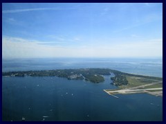 Views from CN Tower 29 - Toronto Islands